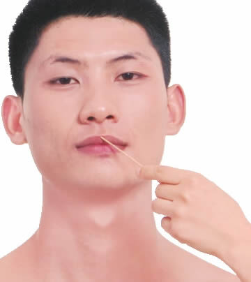 兑端穴的正确位置图