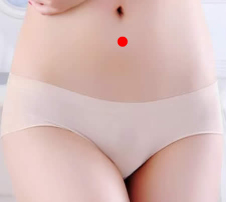 气海穴的正确位置图